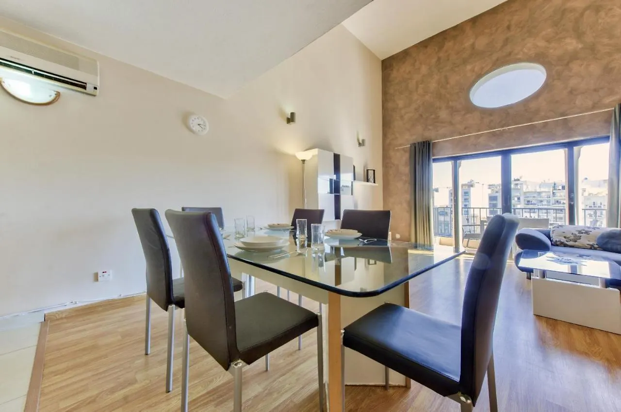 Spinola Court - Stunning Seaview Apartment & Penthouse On Spinola Bay By Shortletsmalta Saint Julian's Malta