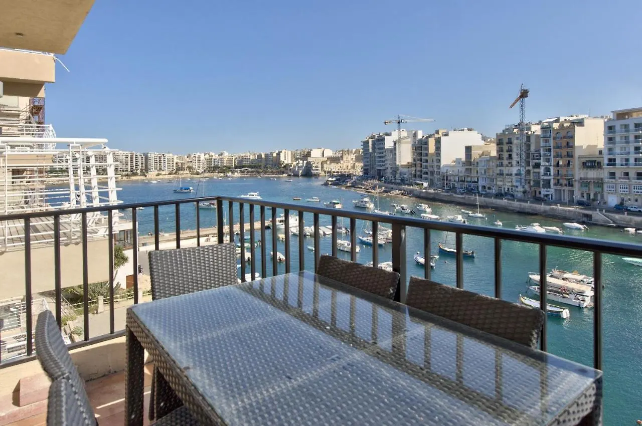 Spinola Court - Stunning Seaview Apartment & Penthouse On Spinola Bay By Shortletsmalta Saint Julian's