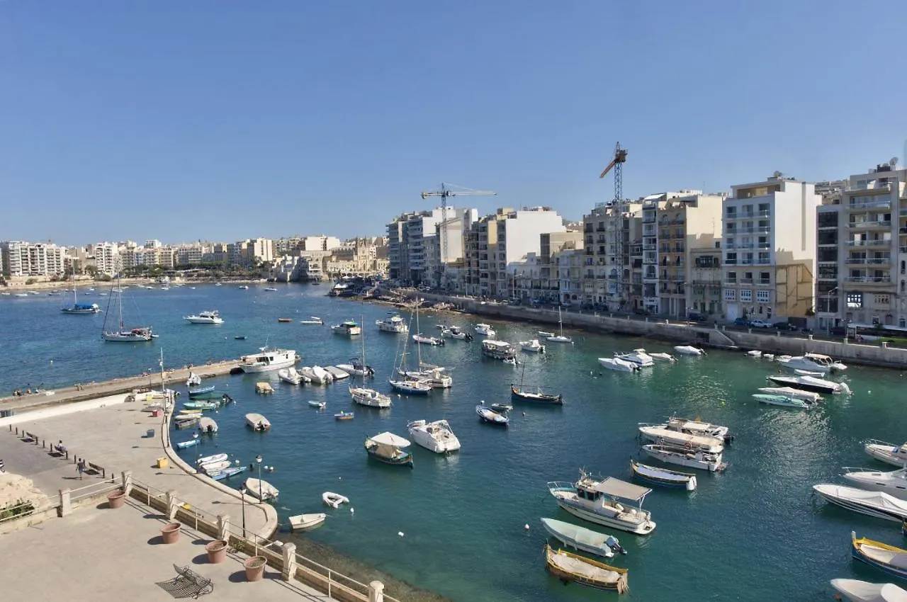 Spinola Court - Stunning Seaview Apartment & Penthouse On Spinola Bay By Shortletsmalta Saint Julian's