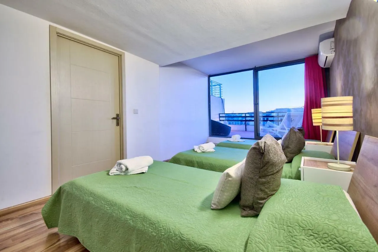 Spinola Court - Stunning Seaview Apartment & Penthouse On Spinola Bay By Shortletsmalta Saint Julian's